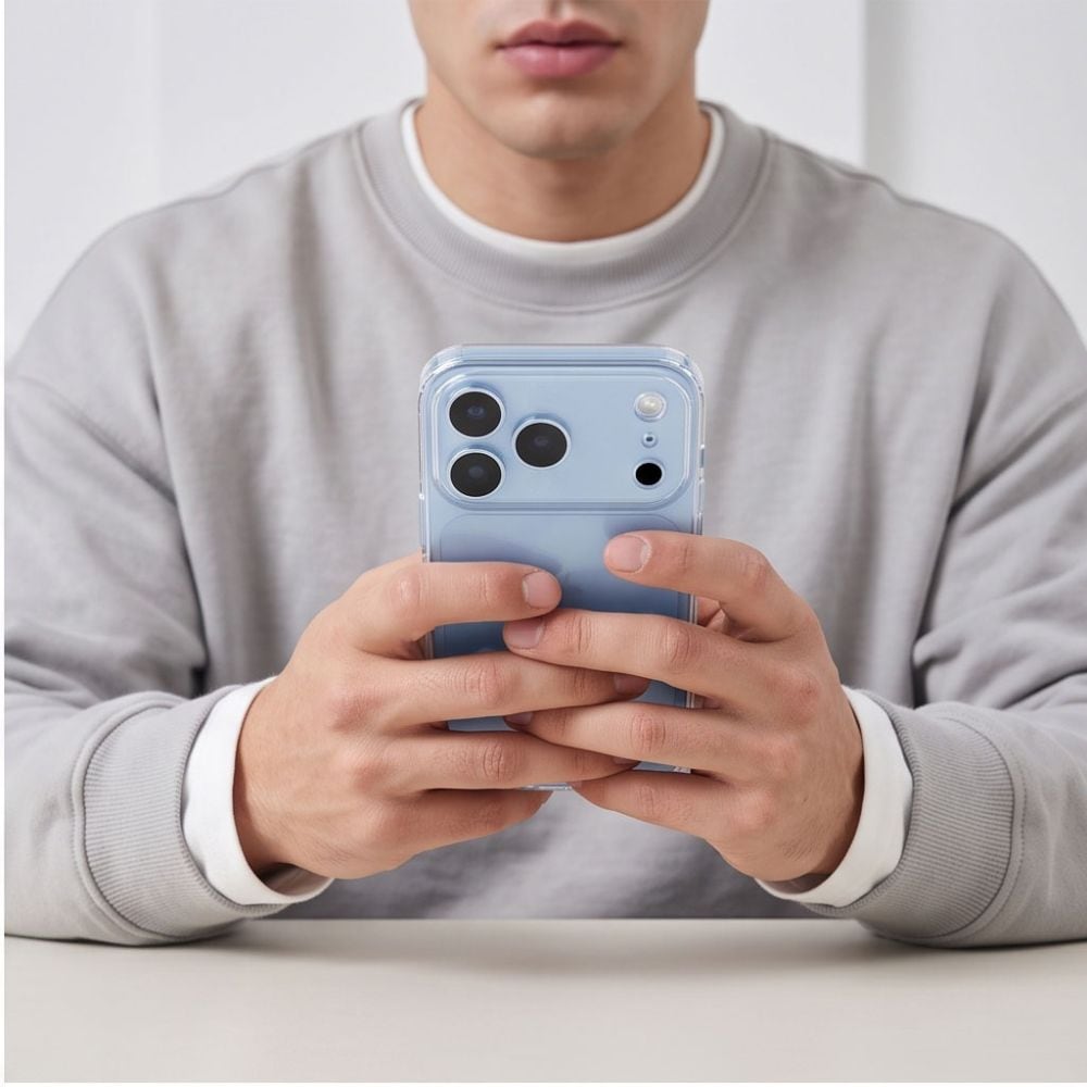 Tech-Protect FlexAir-etui til iPhone 17 Pro / 18 Pro – gennemsigtigt
