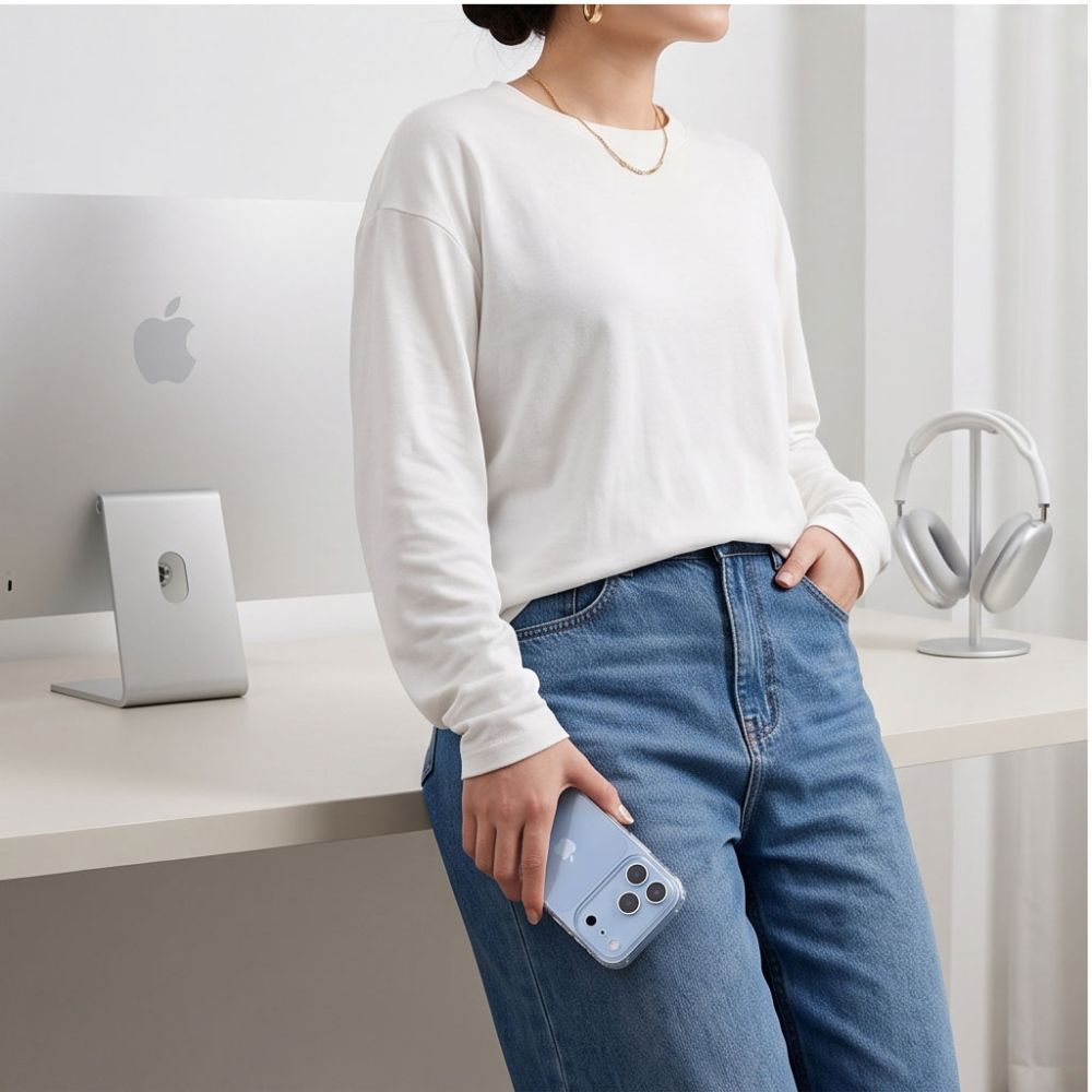Tech-Protect FlexAir-etui til iPhone 17 Pro / 18 Pro – gennemsigtigt