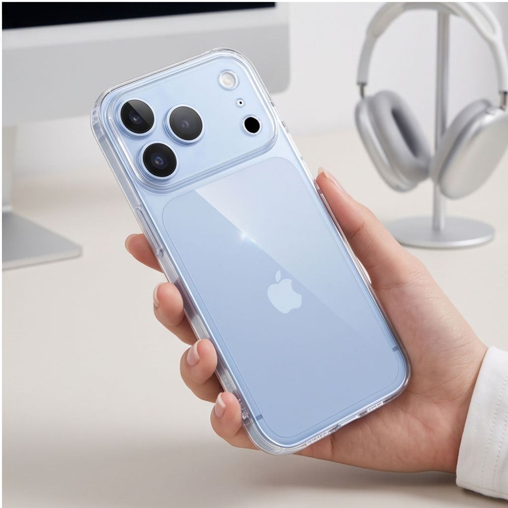 Tech-Protect FlexAir-etui til iPhone 17 Pro / 18 Pro – gennemsigtigt