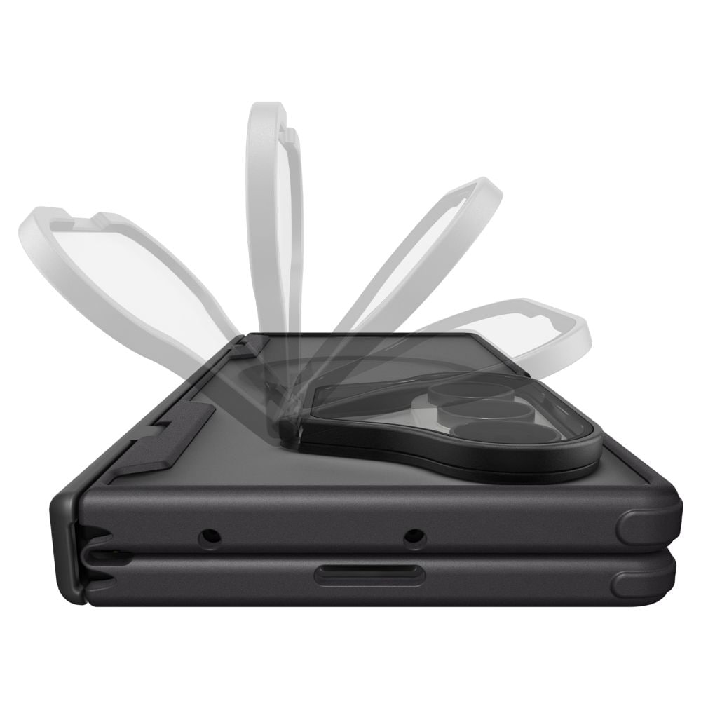 Spigen Optik Armor Pro MagSafe-etui til Samsung Galaxy Z Fold 8 Ultra – Sort