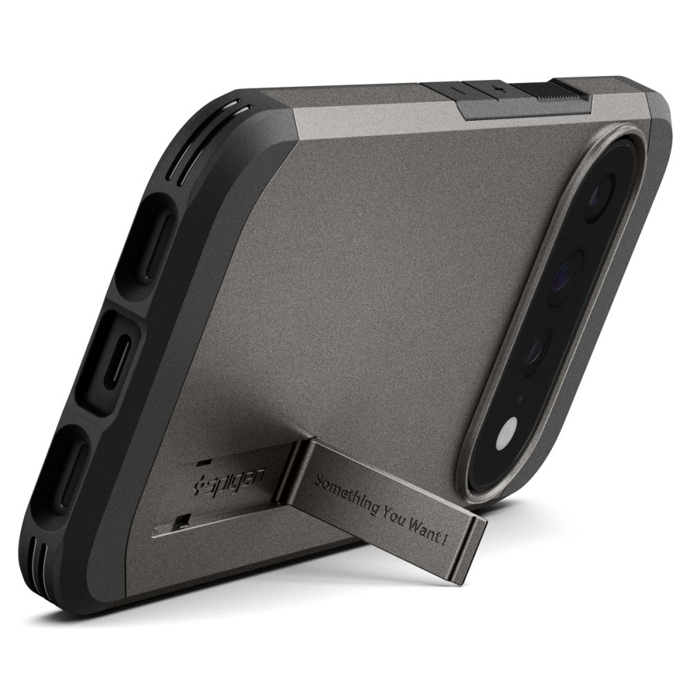 Spigen Tough Armor Mag MagSafe-fodral för Google Pixel 11 Pro XL – mörkgrått