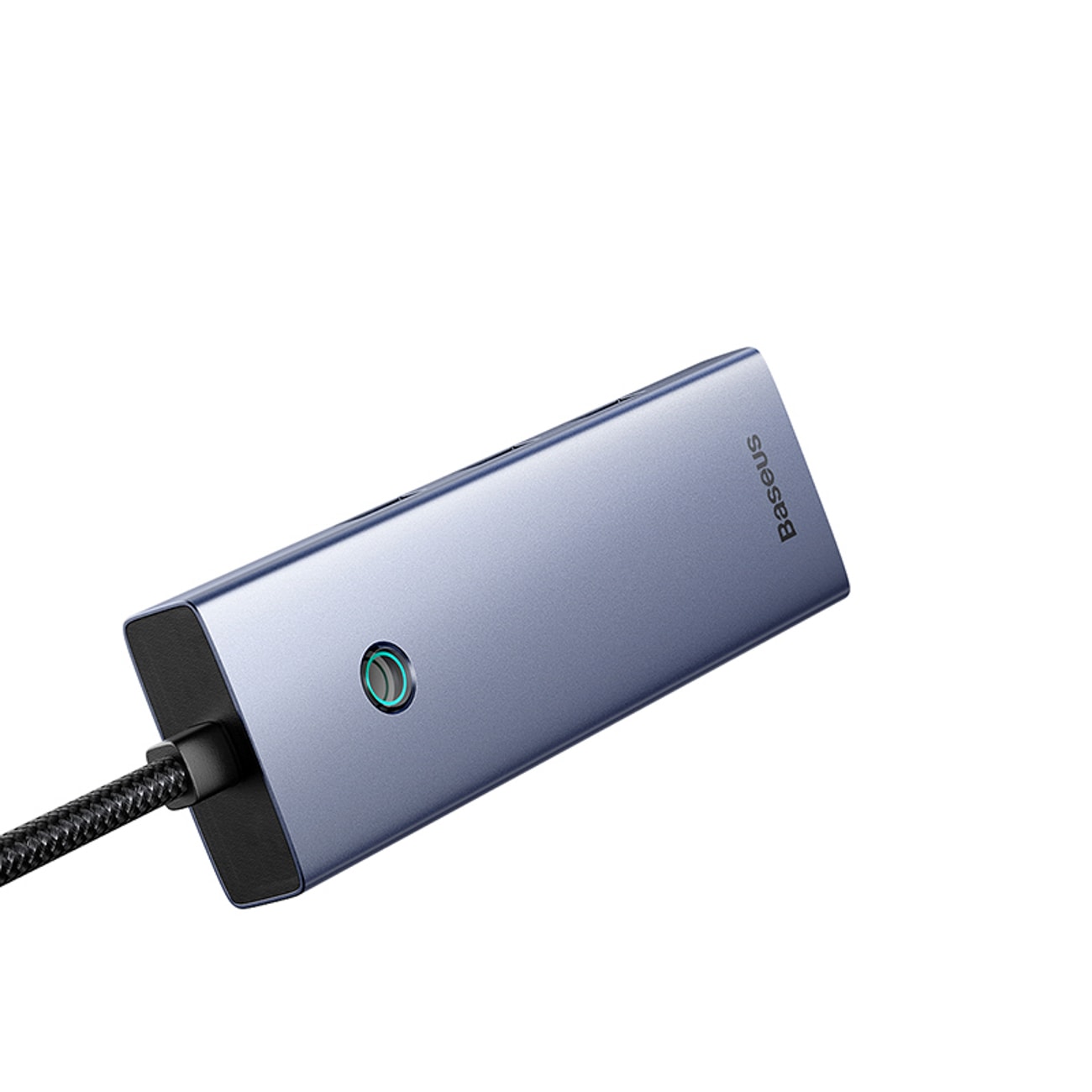 Baseus UltraJoy-serien USB-A-hubb, 4xUSB-A 3.0, 1xUSB-C 5 V – grå