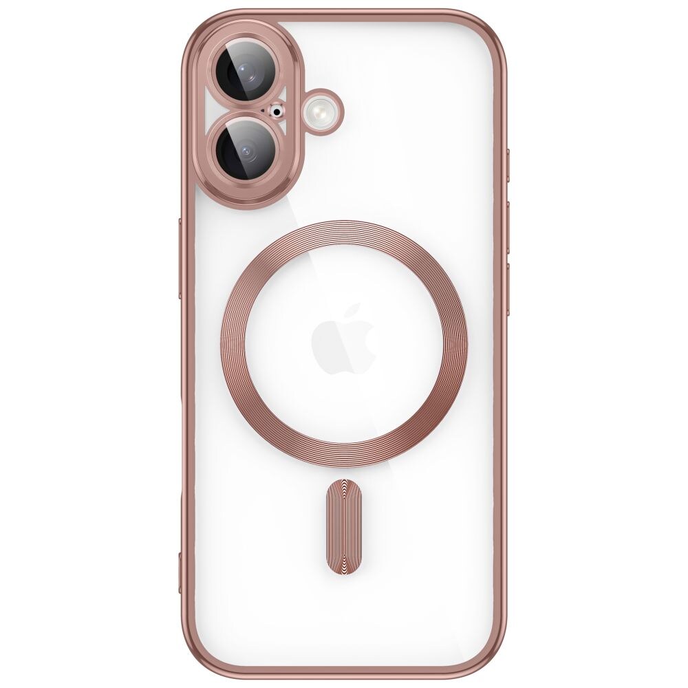 Tech-Protect MagFlex-fodral för iPhone 17 – genomskinligt rosa
