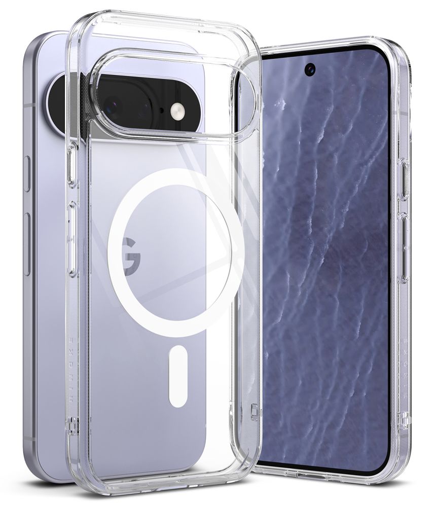 Ringke Fusion magnetiskt MagSafe-fodral för Google Pixel 11 – genomskinligt