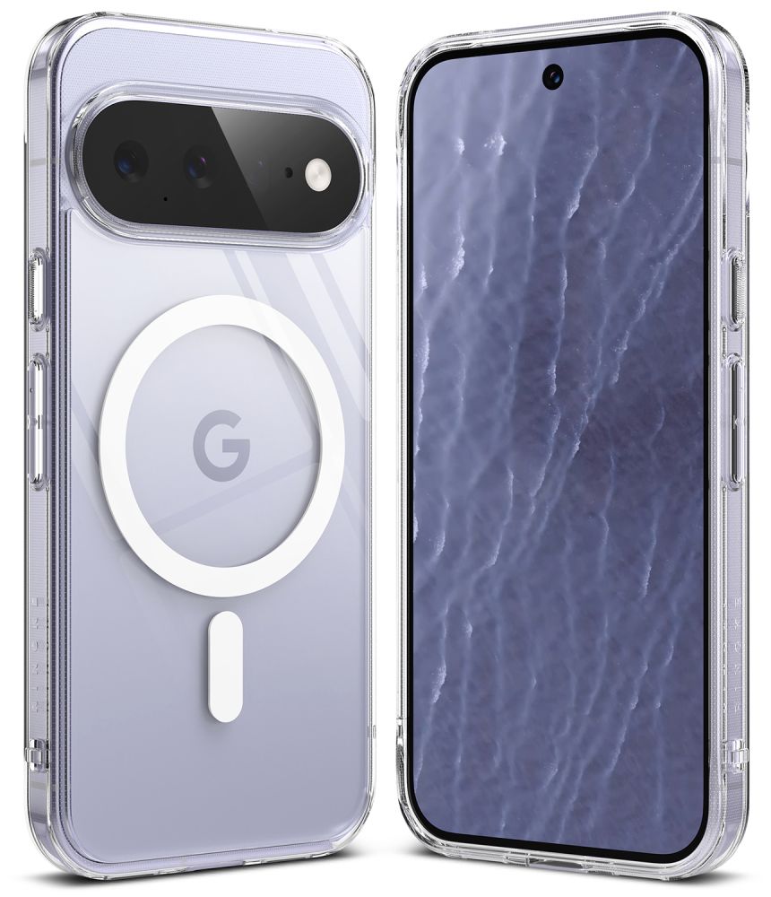 Ringke Fusion magnetiskt MagSafe-fodral för Google Pixel 11 – genomskinligt