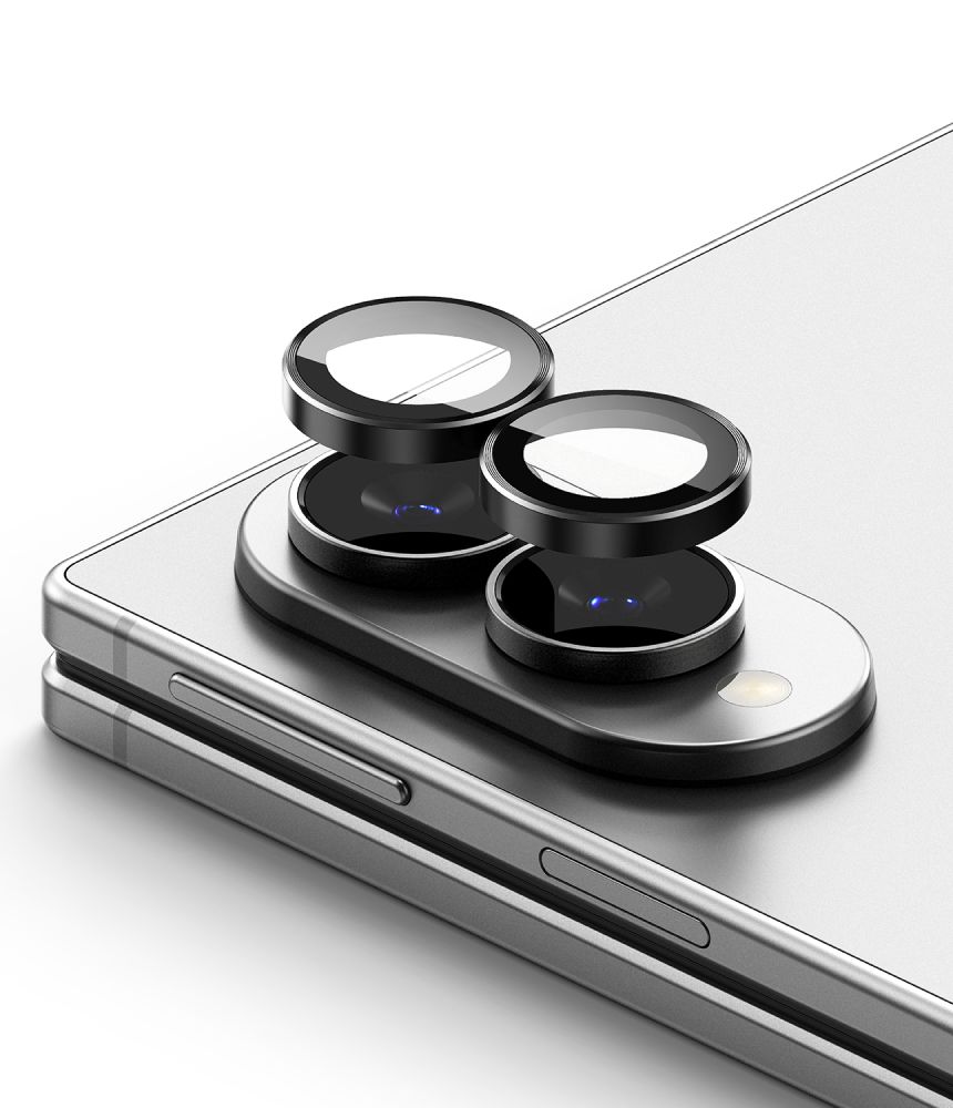 Ringke kameraskydd, 2-pack för Samsung Galaxy Z Fold 8 – svart
