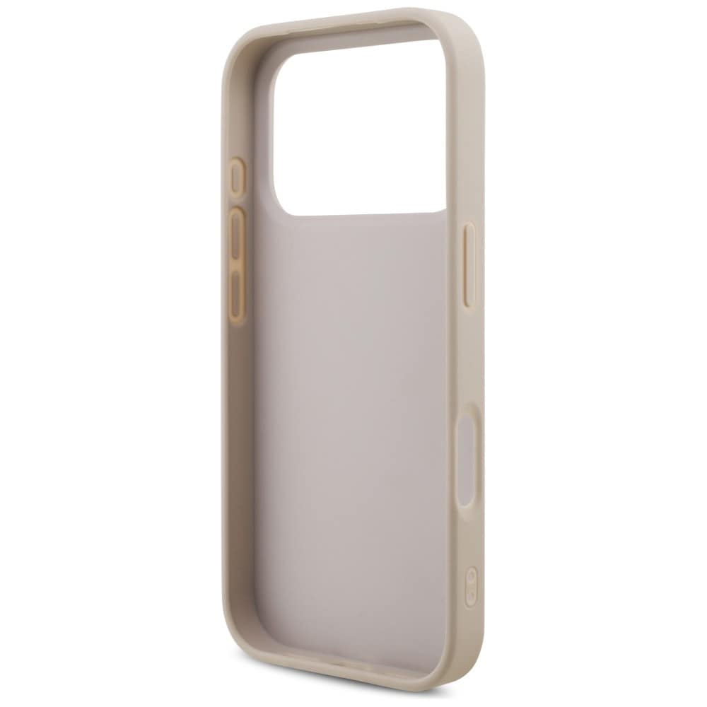 Guess 4G-fodral med stort logo för iPhone 17 Pro / 18 Pro – Rosa