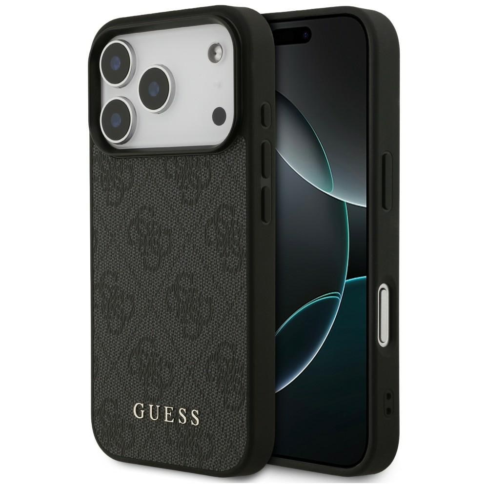 Guess 4G Classic-fodral för iPhone 17 Pro / 18 Pro – Svart