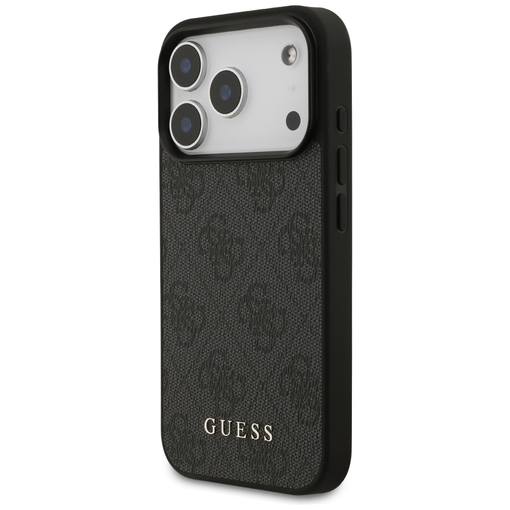Guess 4G Classic-fodral för iPhone 17 Pro / 18 Pro – Svart