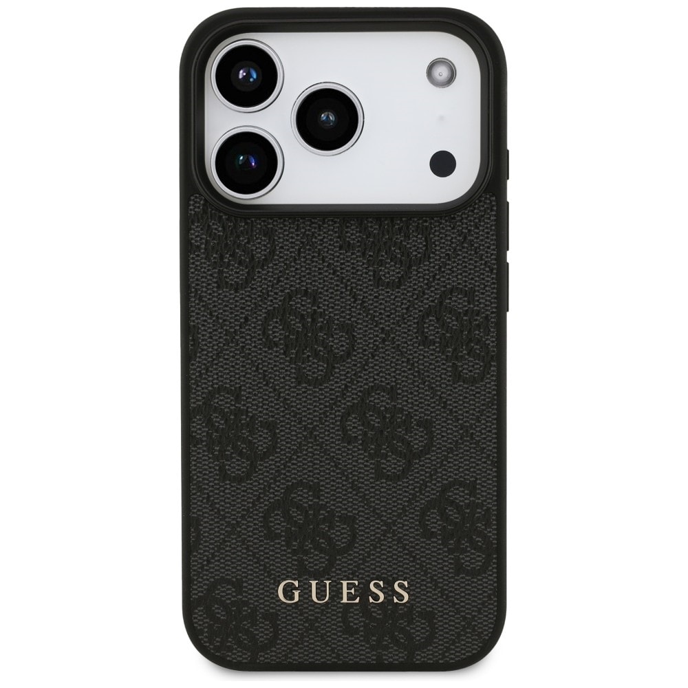 Guess 4G Classic-fodral för iPhone 17 Pro / 18 Pro – Svart