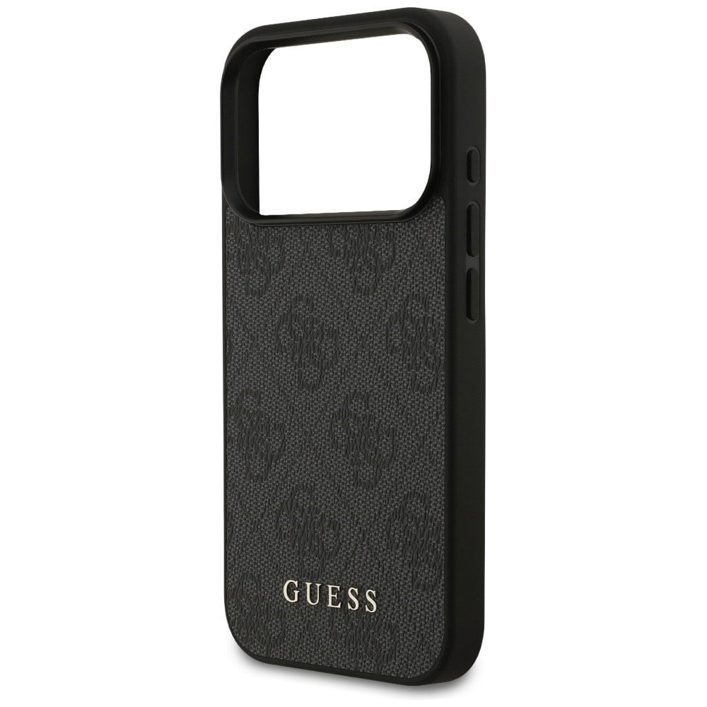 Guess 4G Classic-fodral för iPhone 17 Pro / 18 Pro – Svart