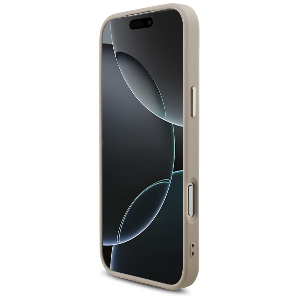 Guess 4G Big 4G Classic Logo-fodral för iPhone 17 Pro Max / 18 Pro Max – Roséguld