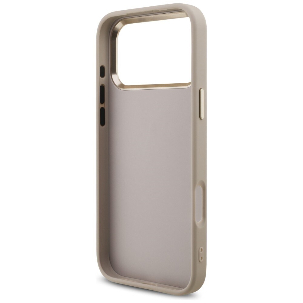 Guess 4G Big 4G Classic Logo-fodral för iPhone 17 Pro Max / 18 Pro Max – Roséguld