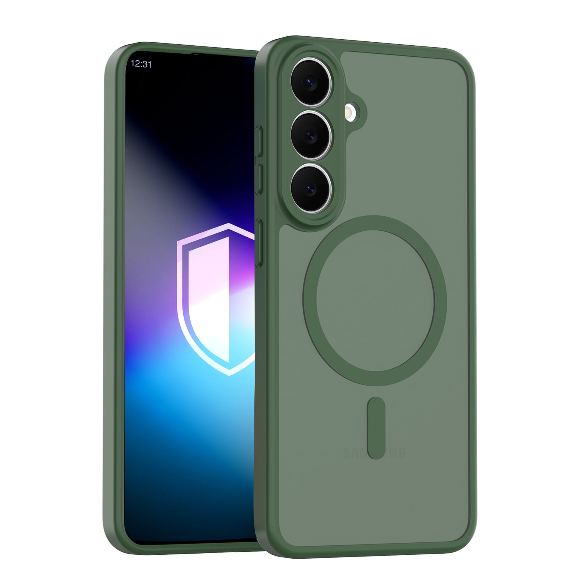 3mk Misty MagCase till Samsung Galaxy S26 FE – grön