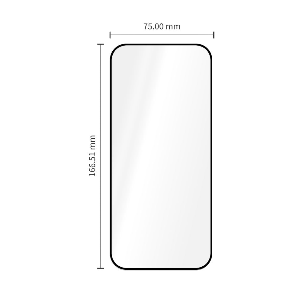 Tech-Protect Glass Fit+ 2-pack härdat glas till Xiaomi Redmi 17 4G / 5G – Svart