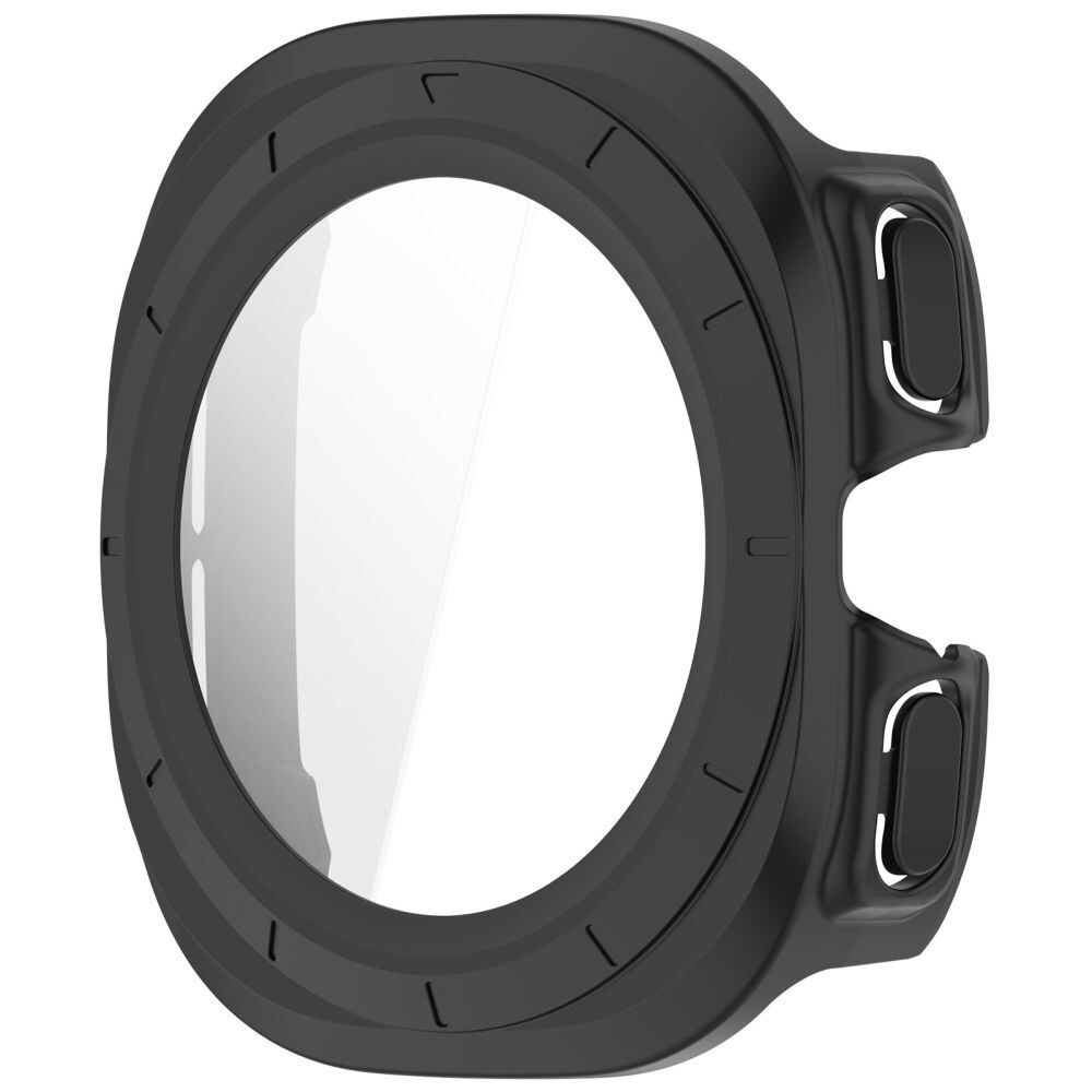 Tech-Protect Defense 2-pack med skyddsfodral för Samsung Galaxy Watch Ultra 47 mm – matt svart