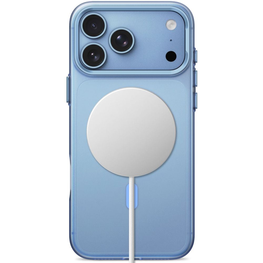 Tech-Protect MagZero MagSafe-fodral för iPhone 17 Pro Max / 18 Pro Max – ljusblått, matt