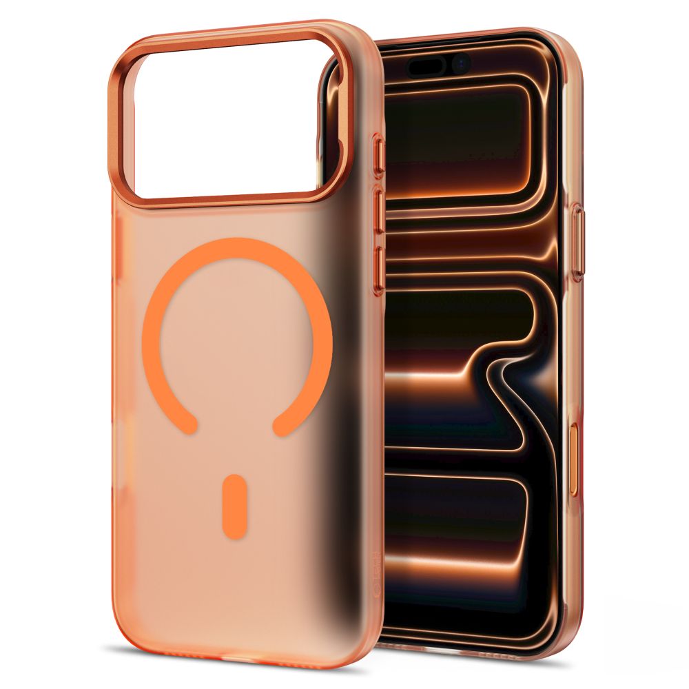 Tech-Protect MagZero MagSafe-fodral för iPhone 17 Pro Max / 18 Pro Max – matt orange