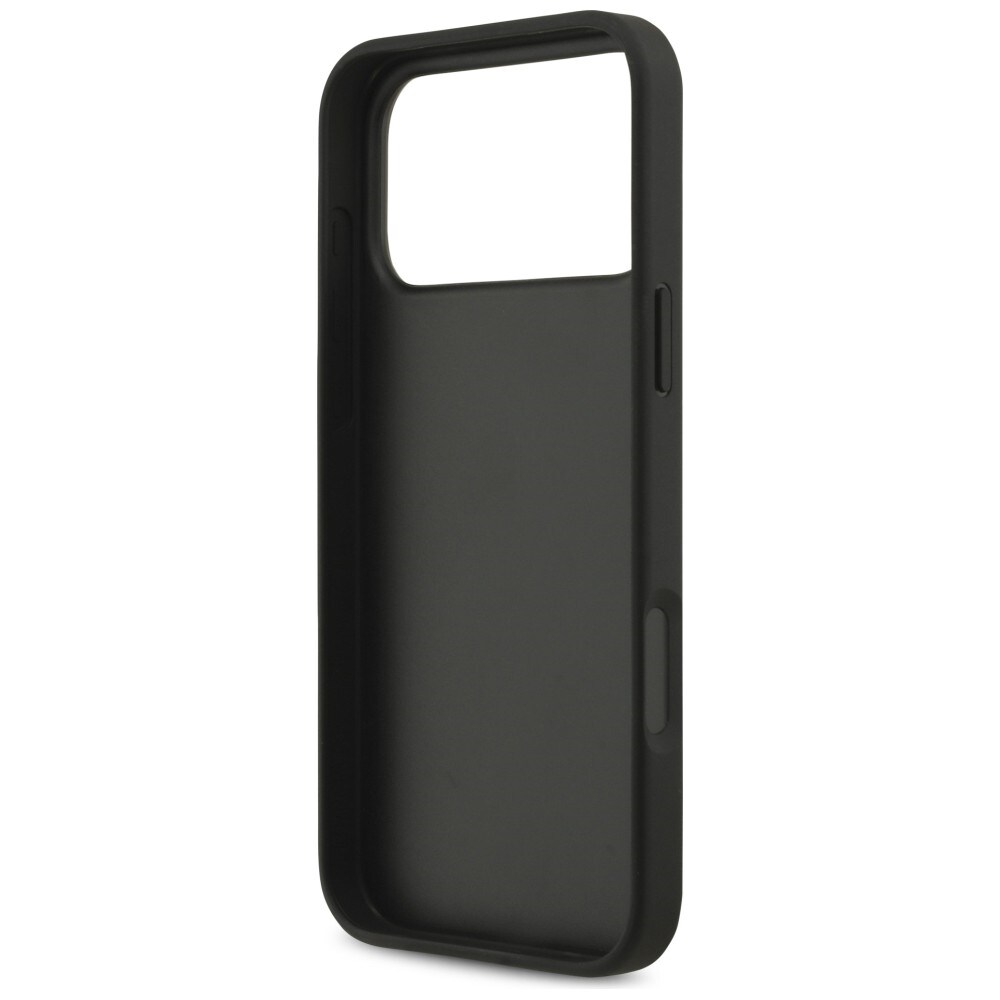 Guess 4G-fodral med stort logo för iPhone 17 Pro Max / 18 Pro Max – Svart