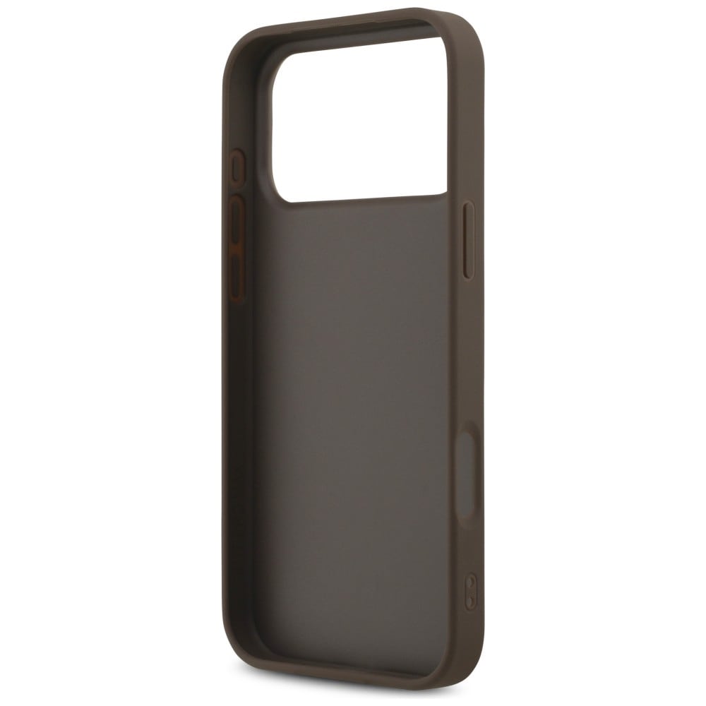 Guess 4G Classic-fodral till iPhone 17 Pro Max / 18 Pro Max – Brunt
