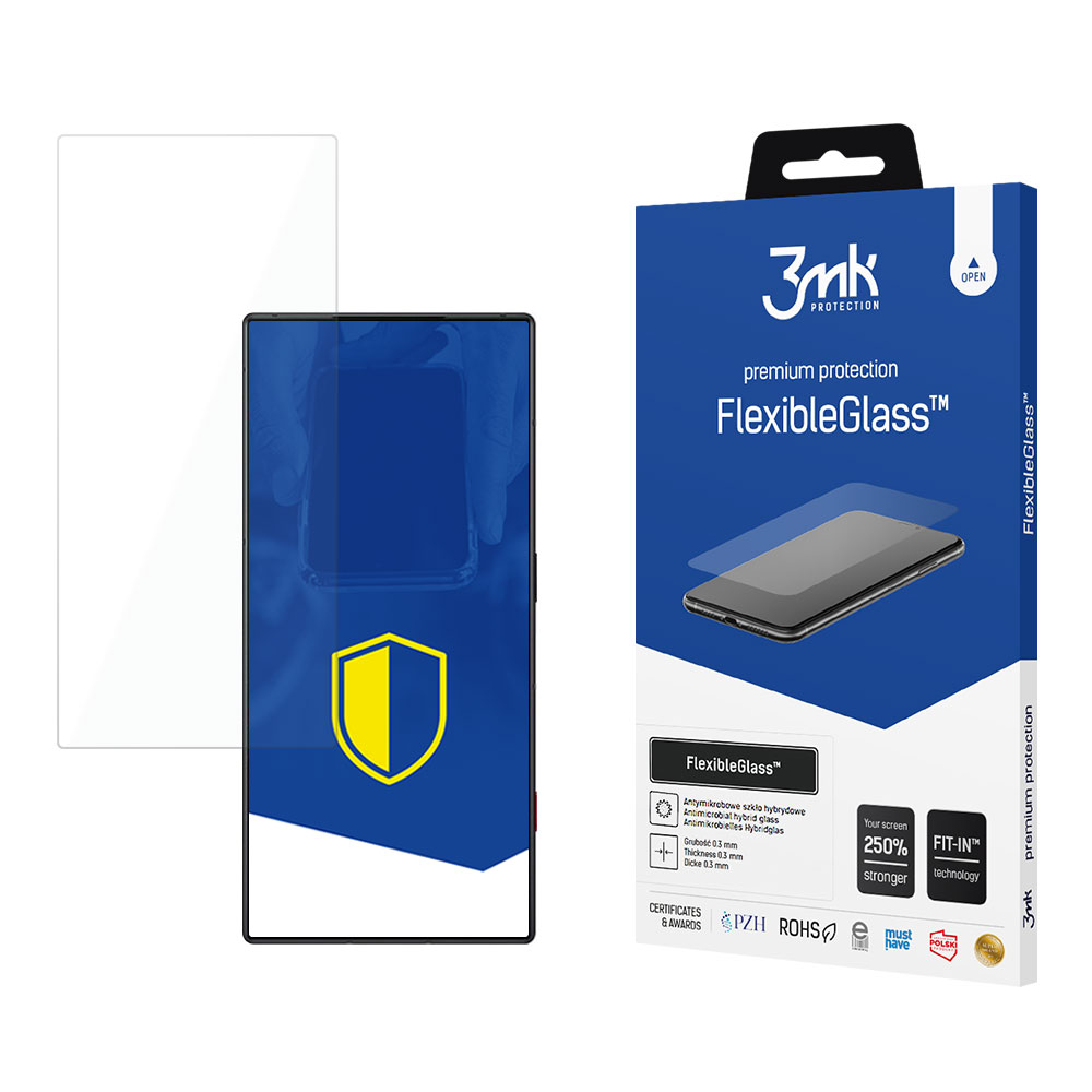 3mk FlexibleGlass™ hybridglas till Nubia Red Magic 8 Pro / 8 Pro+ / 8s Pro