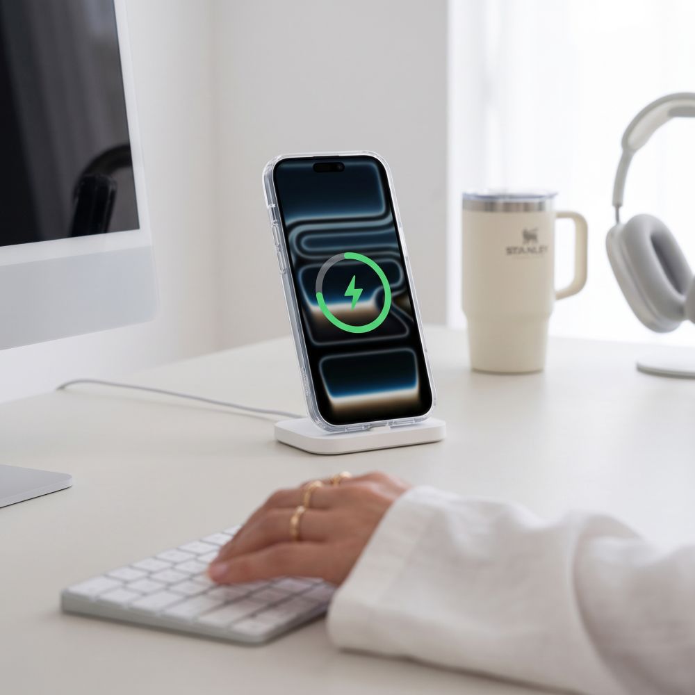 Tech-Protect FlexAir Hybrid MagSafe-etui til iPhone 17 Pro / 18 Pro – gennemsigtigt