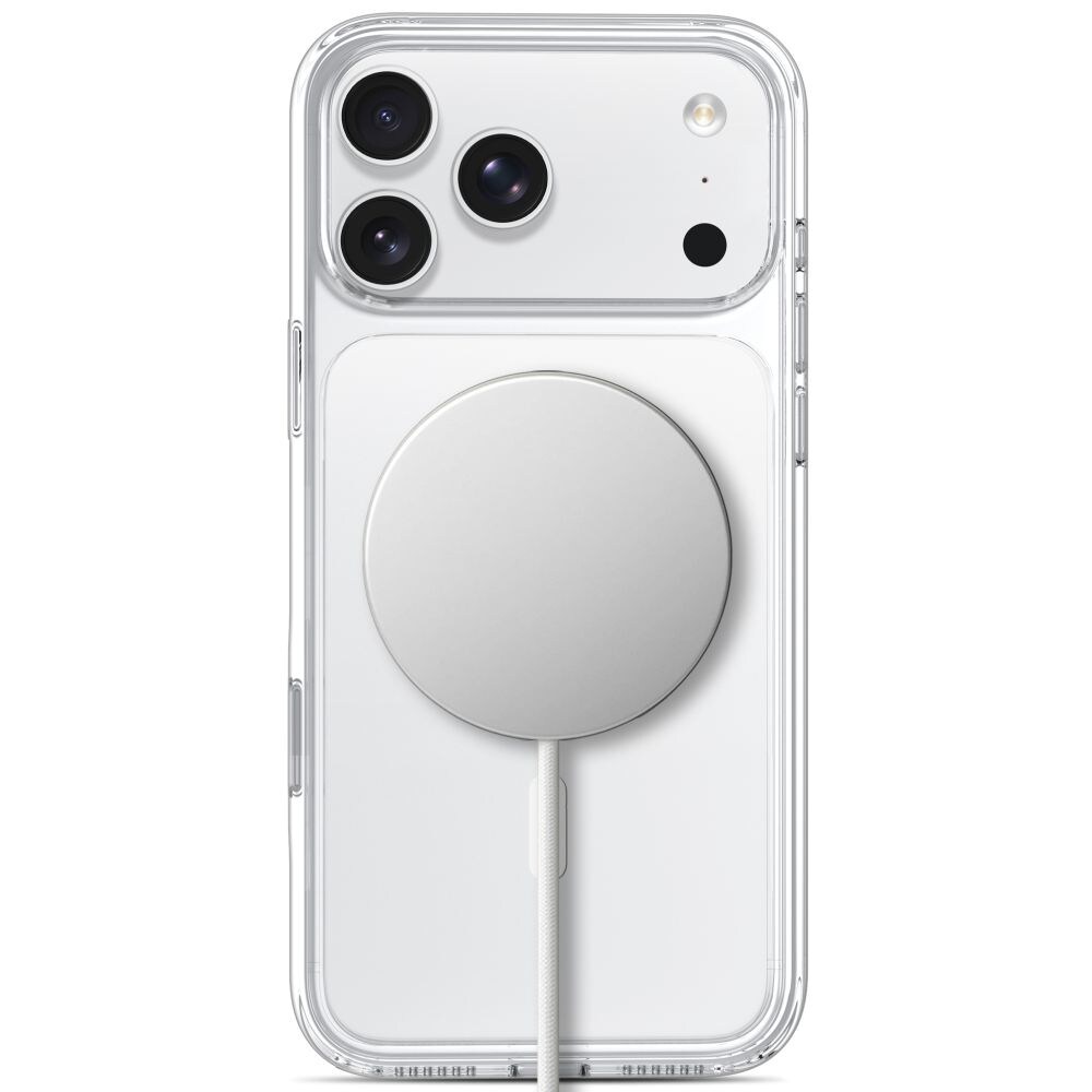 Tech-Protect Flexair Hybrid CC MagSafe-etui til iPhone 17 Pro Max / 18 Pro Max – gennemsigtigt