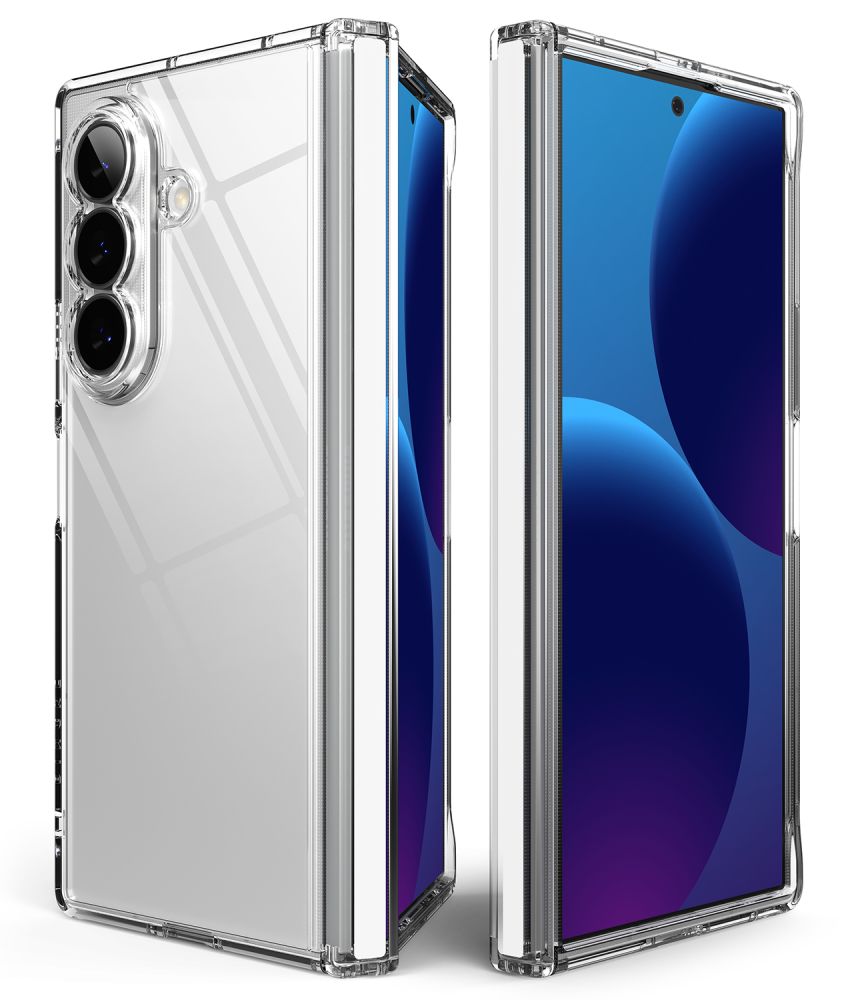 Ringke Fusion Flap-fodral för Samsung Galaxy Z Fold 8 Ultra – genomskinligt