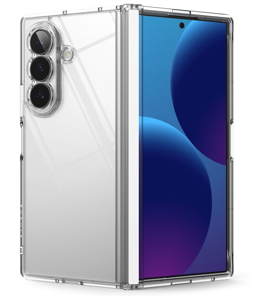 Ringke Fusion Flap-etui til Samsung Galaxy Z Fold 8 Ultra – gennemsigtigt