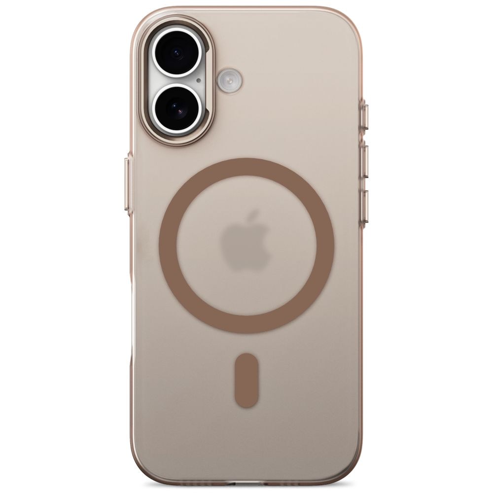 Tech-Protect MagZero MagSafe-fodral för iPhone 17 – beige-brunt matt