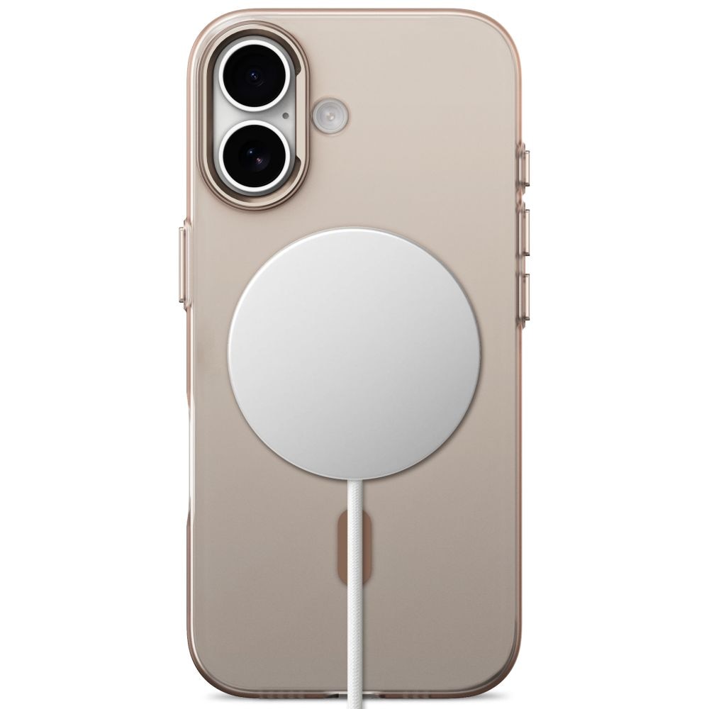 Tech-Protect MagZero MagSafe-fodral för iPhone 17 – beige-brunt matt