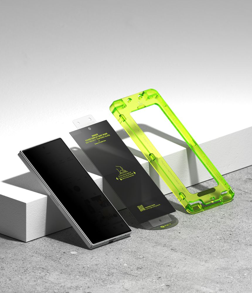 Ringke Easy Slide Privacy 360, 2-pack härdat glas till Samsung Galaxy Z Fold 8 Ultra