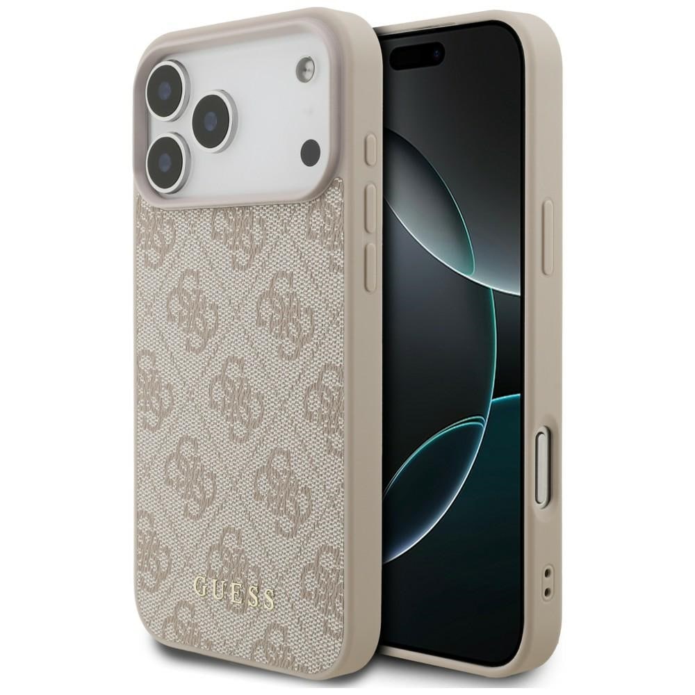 Guess 4G Classic-fodral till iPhone 17 Pro Max / 18 Pro Max – Rosa