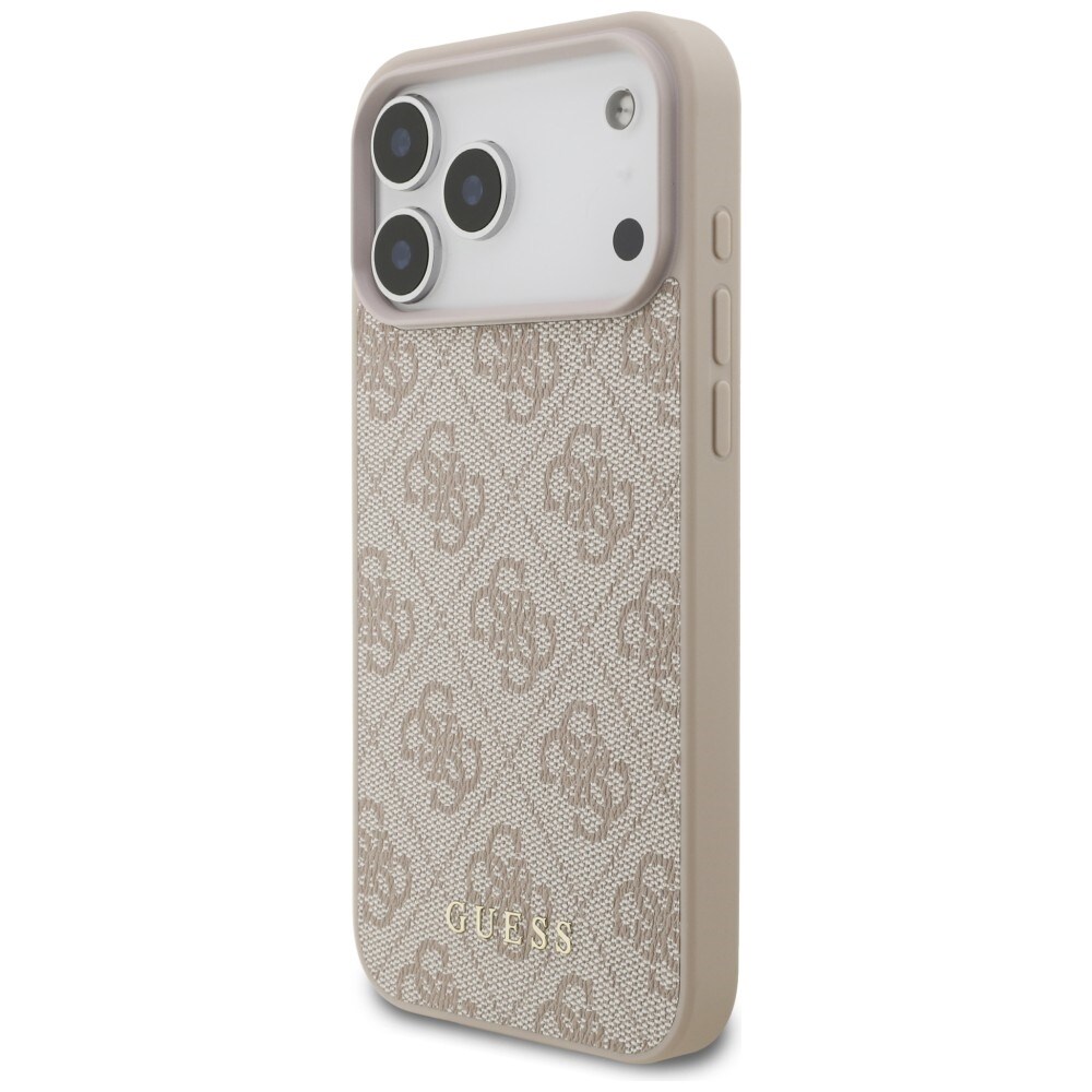 Guess 4G Classic-fodral till iPhone 17 Pro Max / 18 Pro Max – Rosa