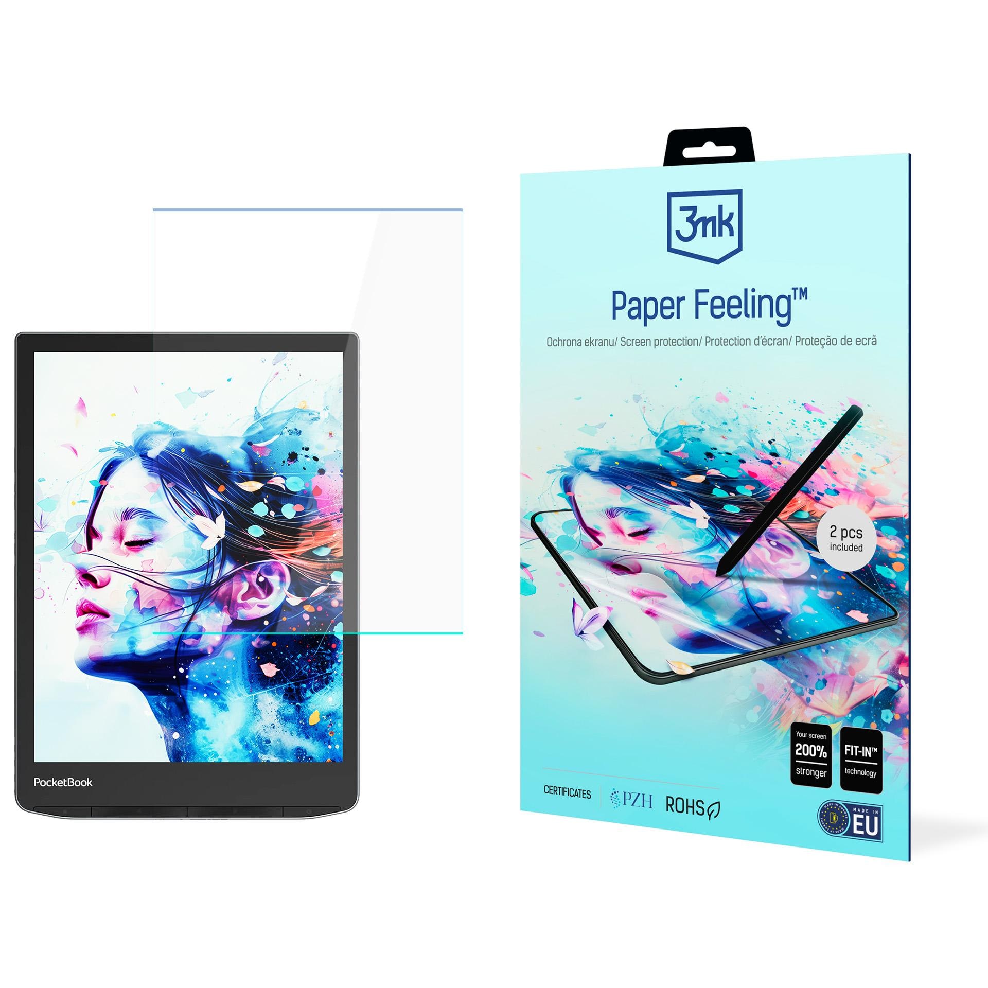 3mk Paper Feeling skyddsfilm för PocketBook InkPad Color 3 7,8