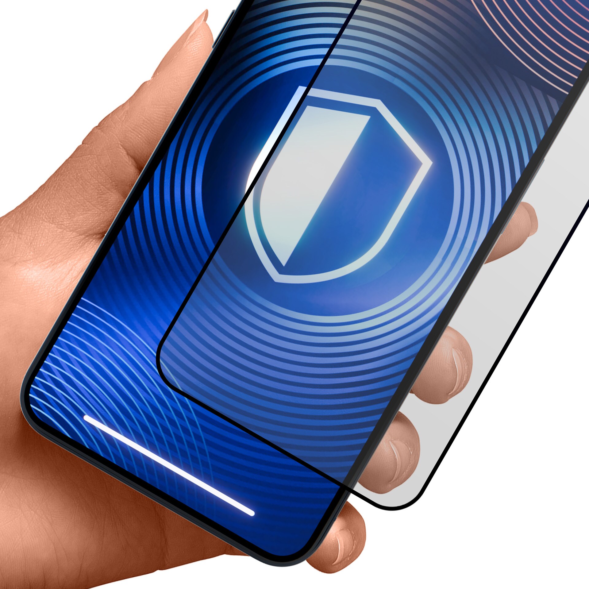 3mk HardGlass Matt Max Privacy härdat glas för iPhone 18 Pro Max