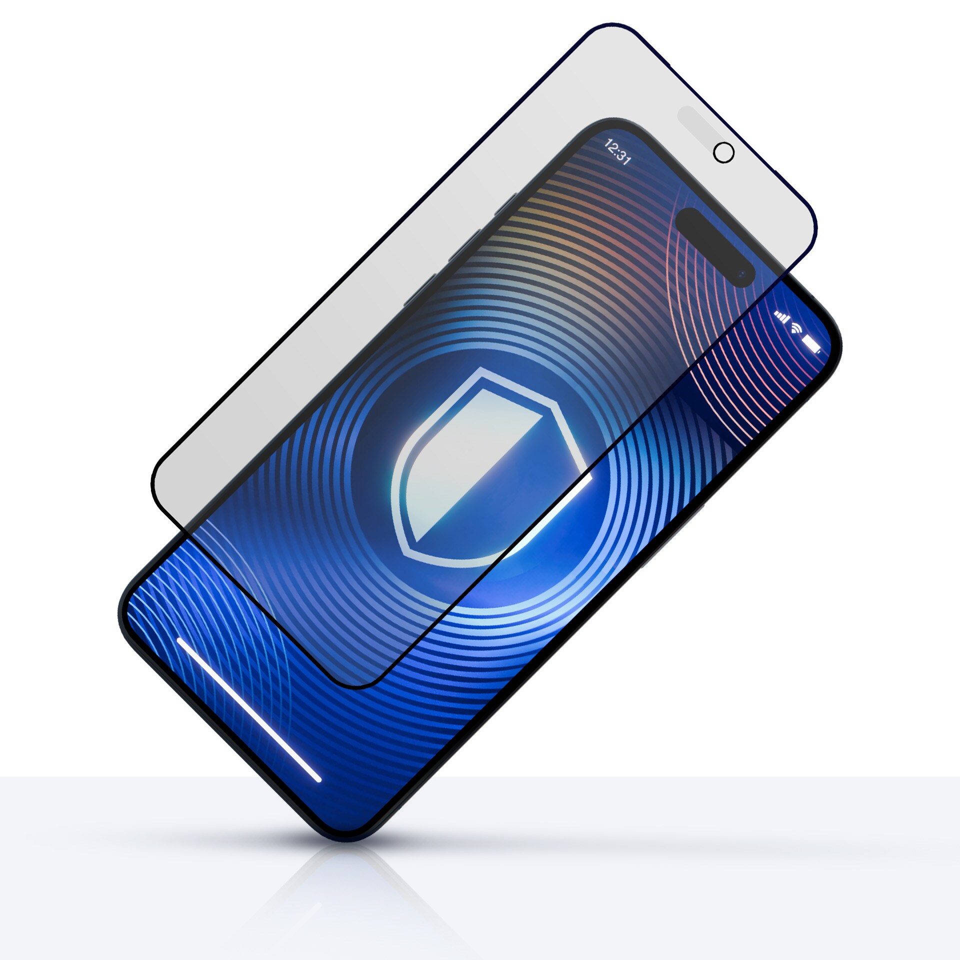 3mk HardGlass Matt Max Privacy härdat glas för iPhone 18 Pro Max