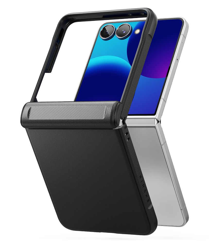 Ringke Onyx Flap-fodral till Samsung Galaxy Z Flip 8 – Svart