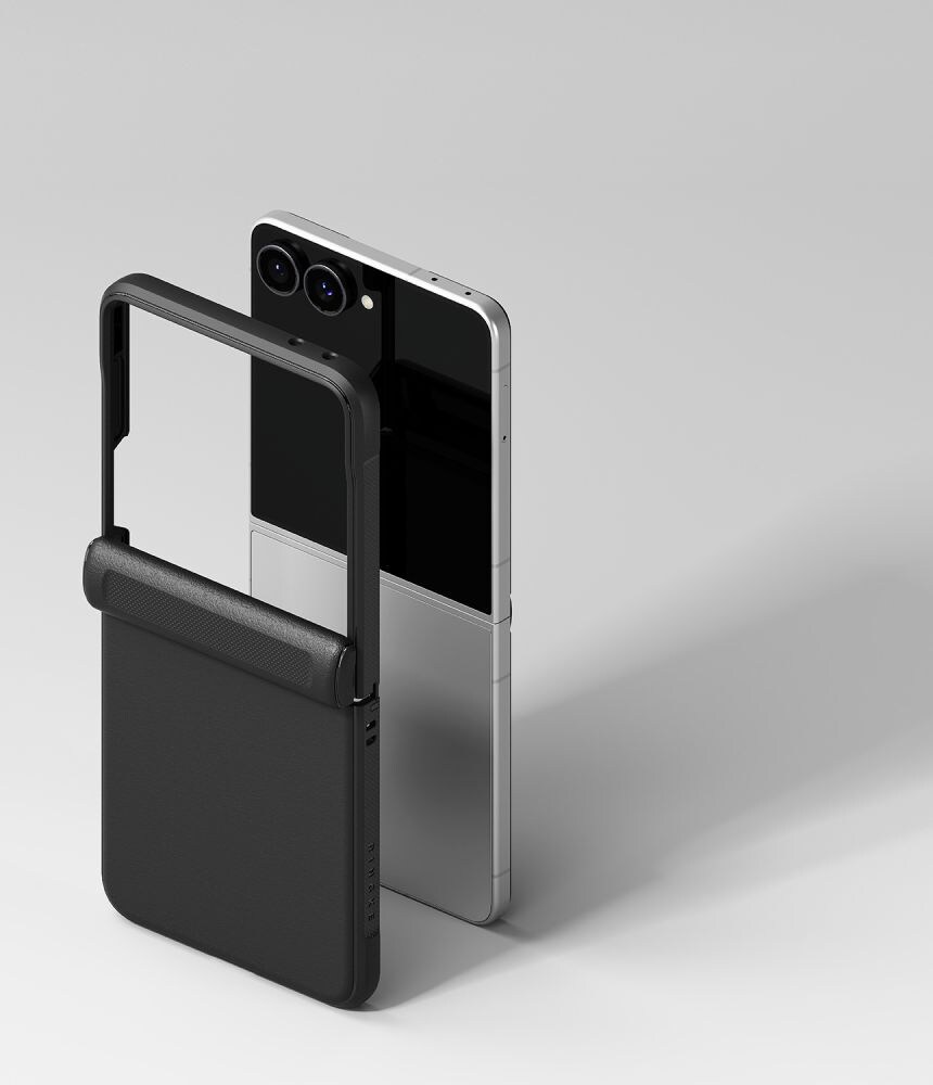Ringke Onyx Flap-fodral till Samsung Galaxy Z Flip 8 – Svart