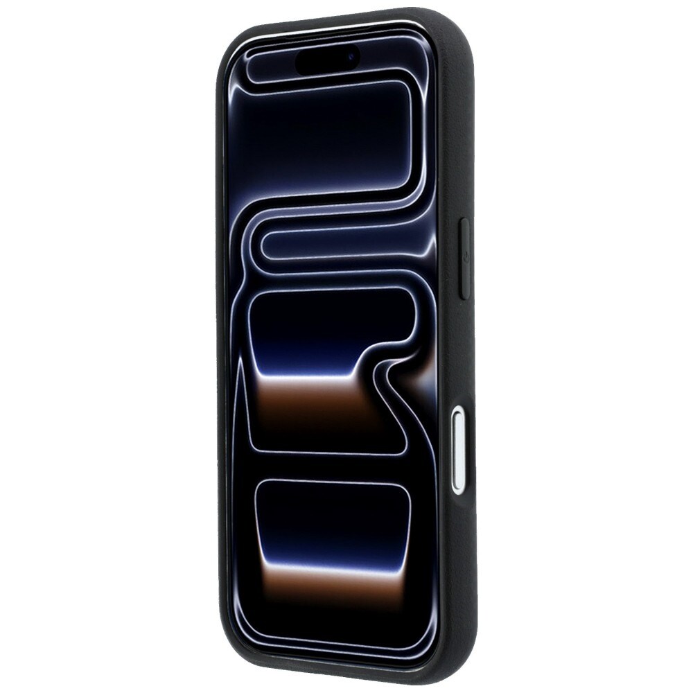 BMW M Quadrille Kevlar-etui antracit m/tricolor & MagSafe til iPhone 17 Pro/18 Pro – Sort