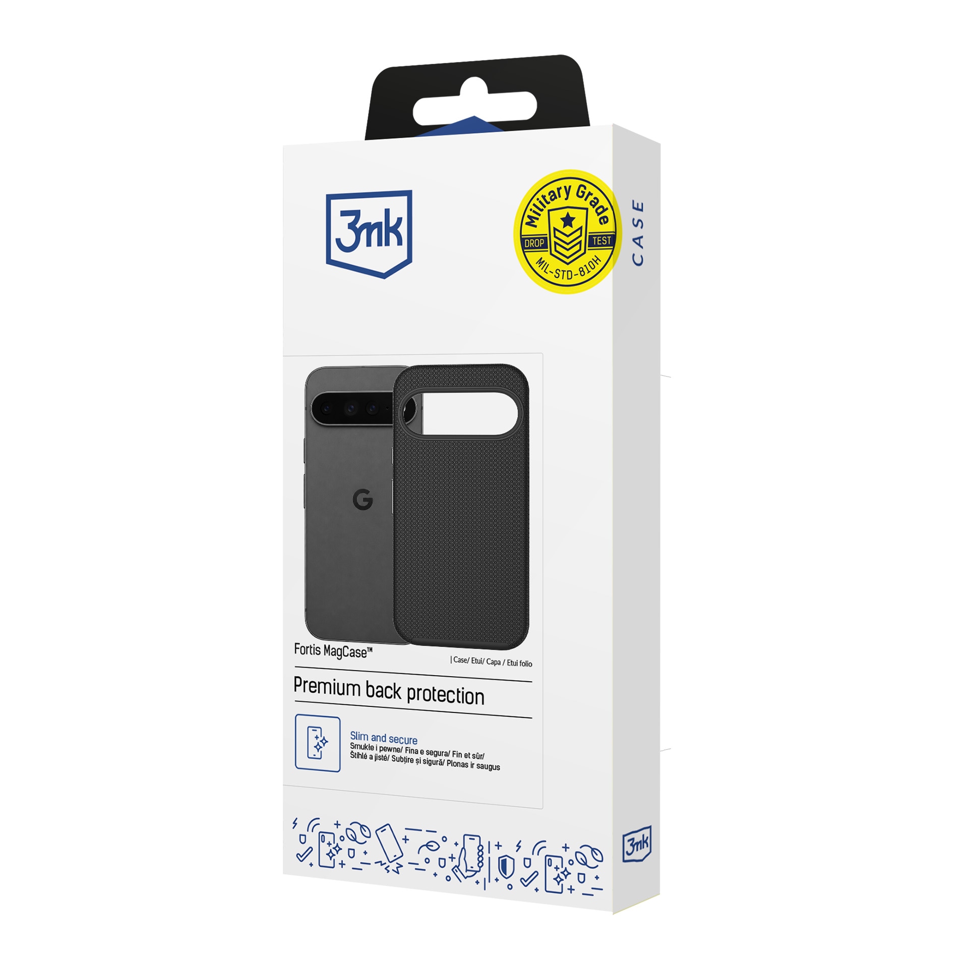 3mk Fortis MagCase till Google Pixel 11 – svart