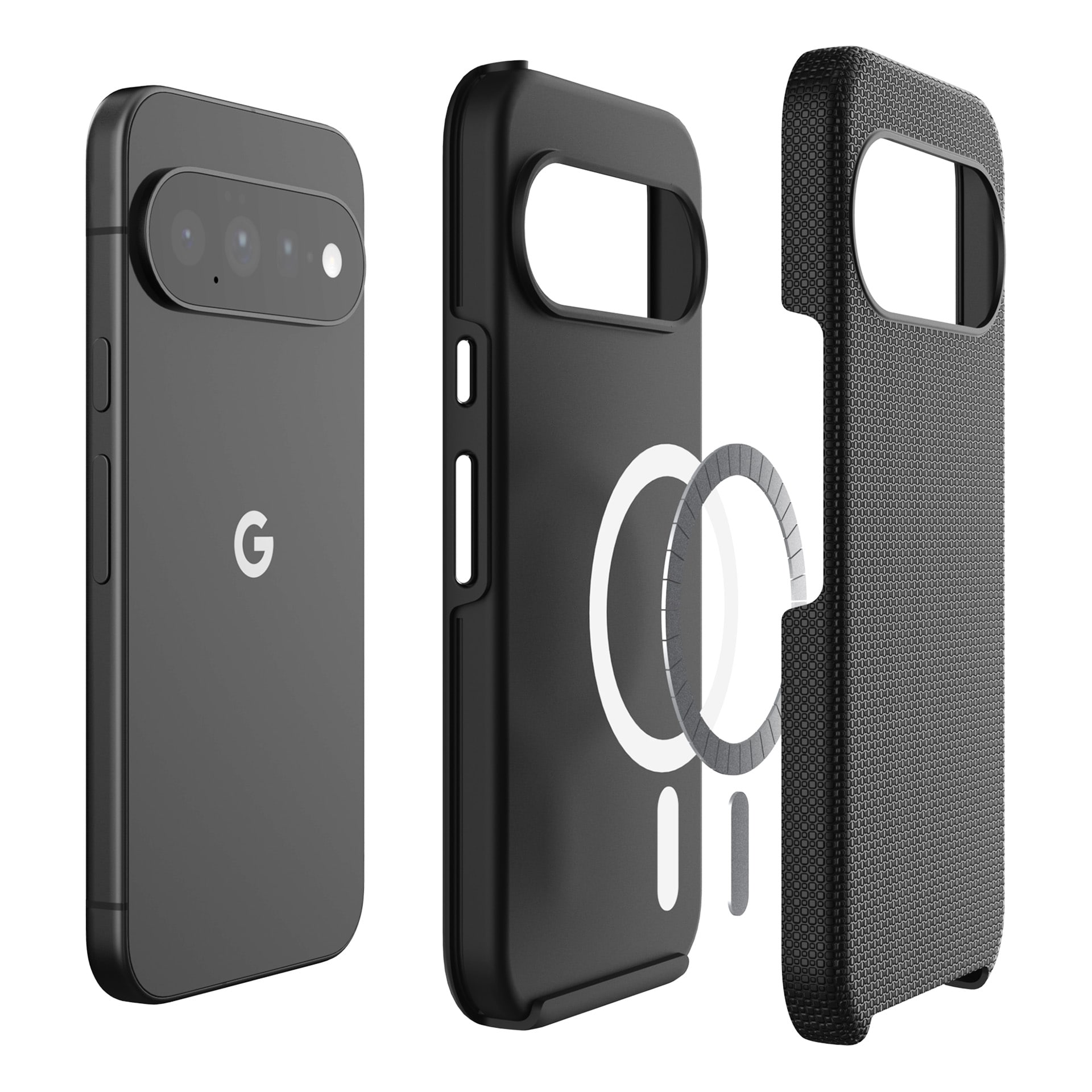 3mk Fortis MagCase till Google Pixel 11 – svart