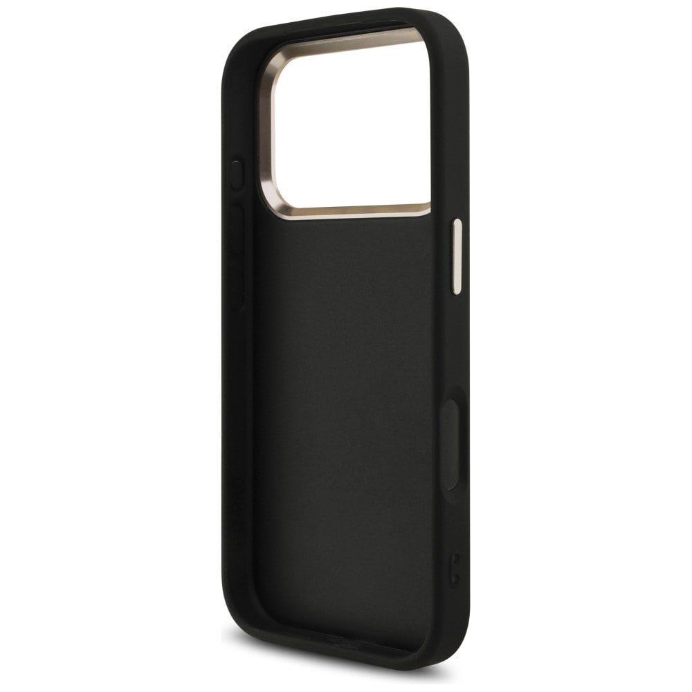 Guess 4G Big 4G Classic Logo-fodral för iPhone 17 Pro / 18 Pro – Svart och guld