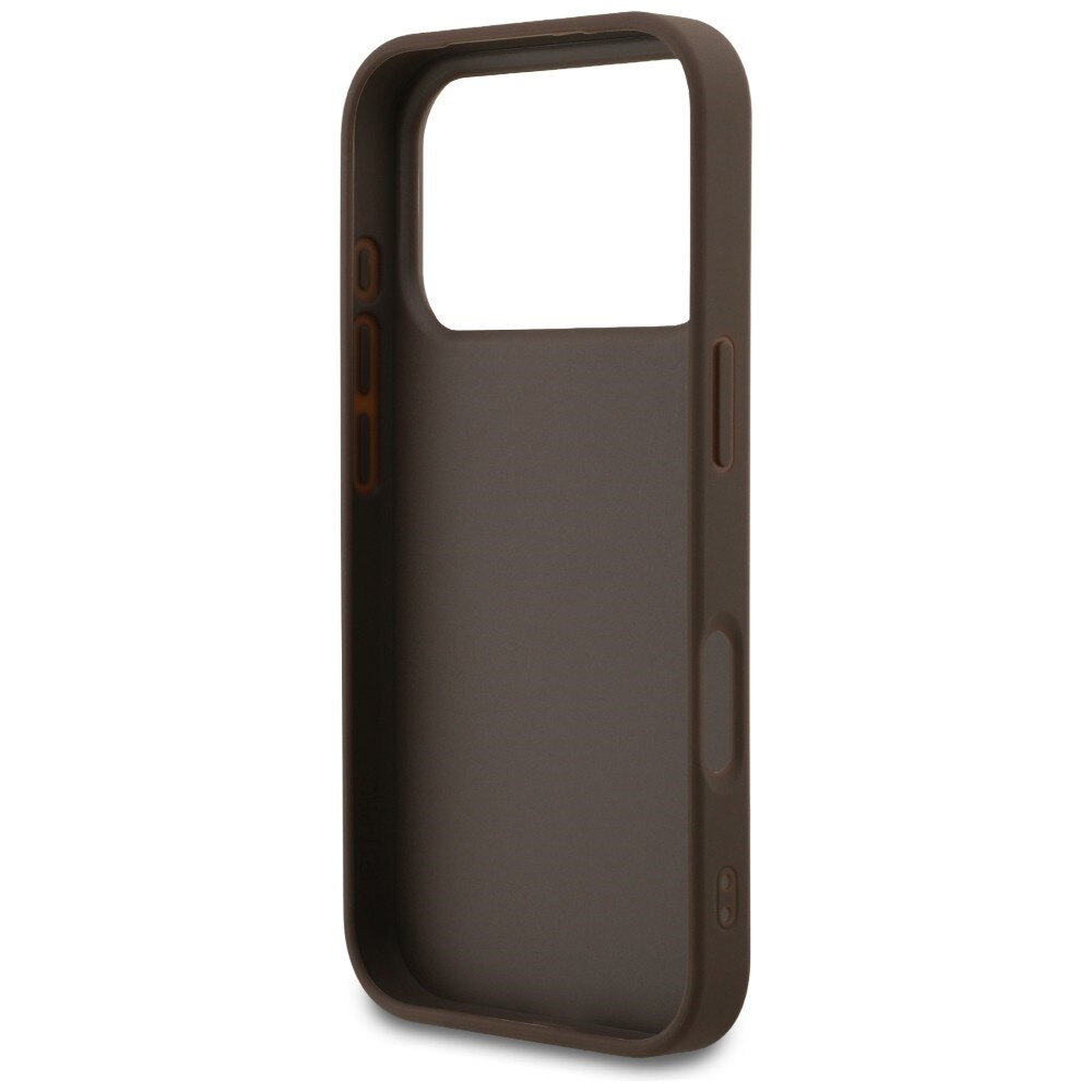 Guess 4G Classic-fodral för iPhone 17 Pro / 18 Pro – Brunt