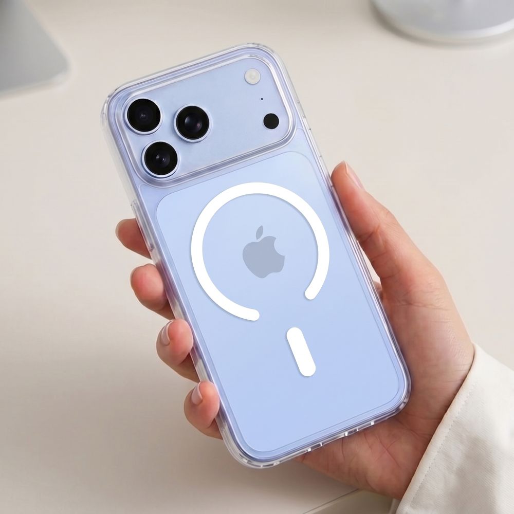 Tech-Protect FlexAir Hybrid MagSafe-etui til iPhone 17 Pro Max / 18 Pro Max – gennemsigtigt