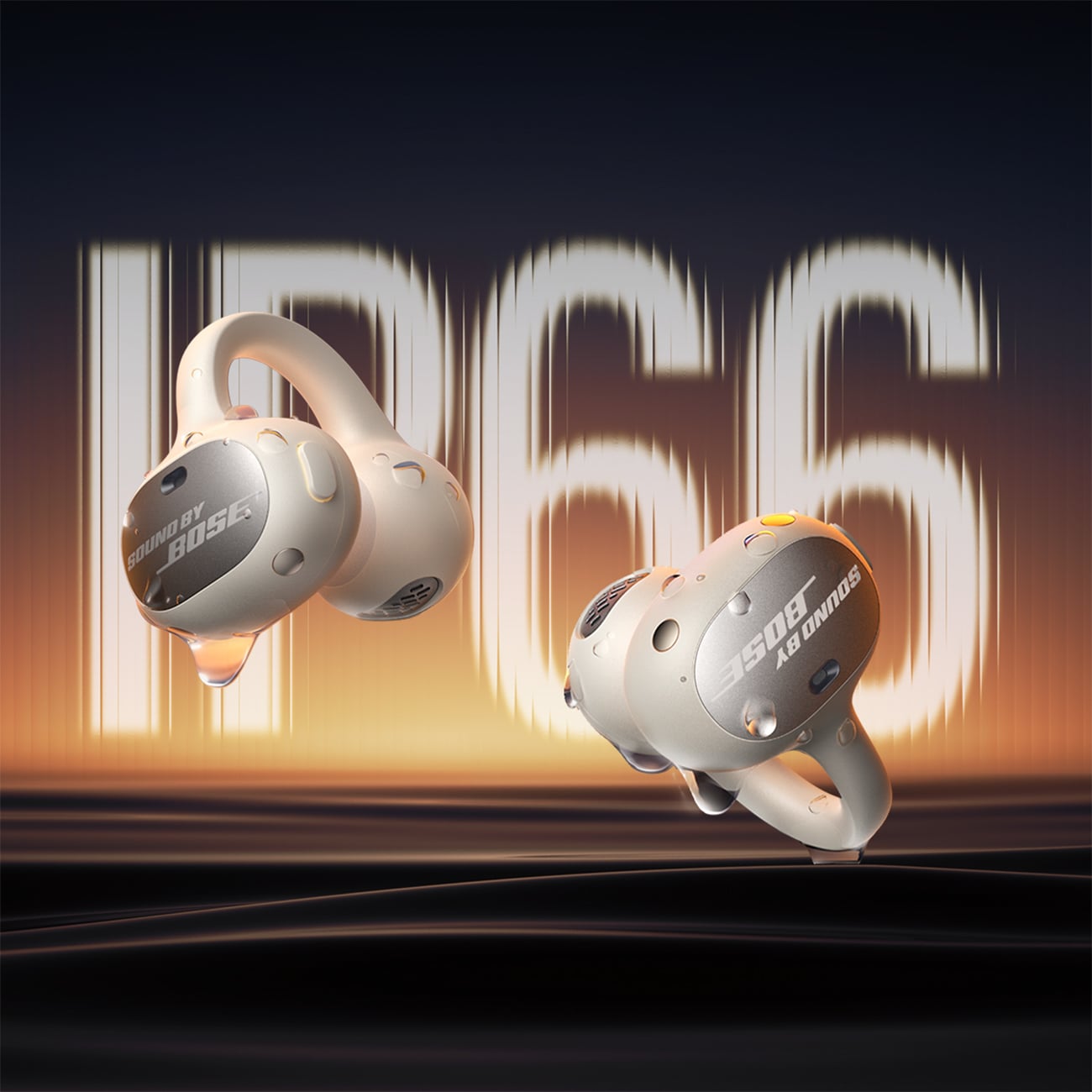 Baseus Inspire XC1 trådlösa hörlurar – ljud från Bose Dolby Audio, färg: Milky Way