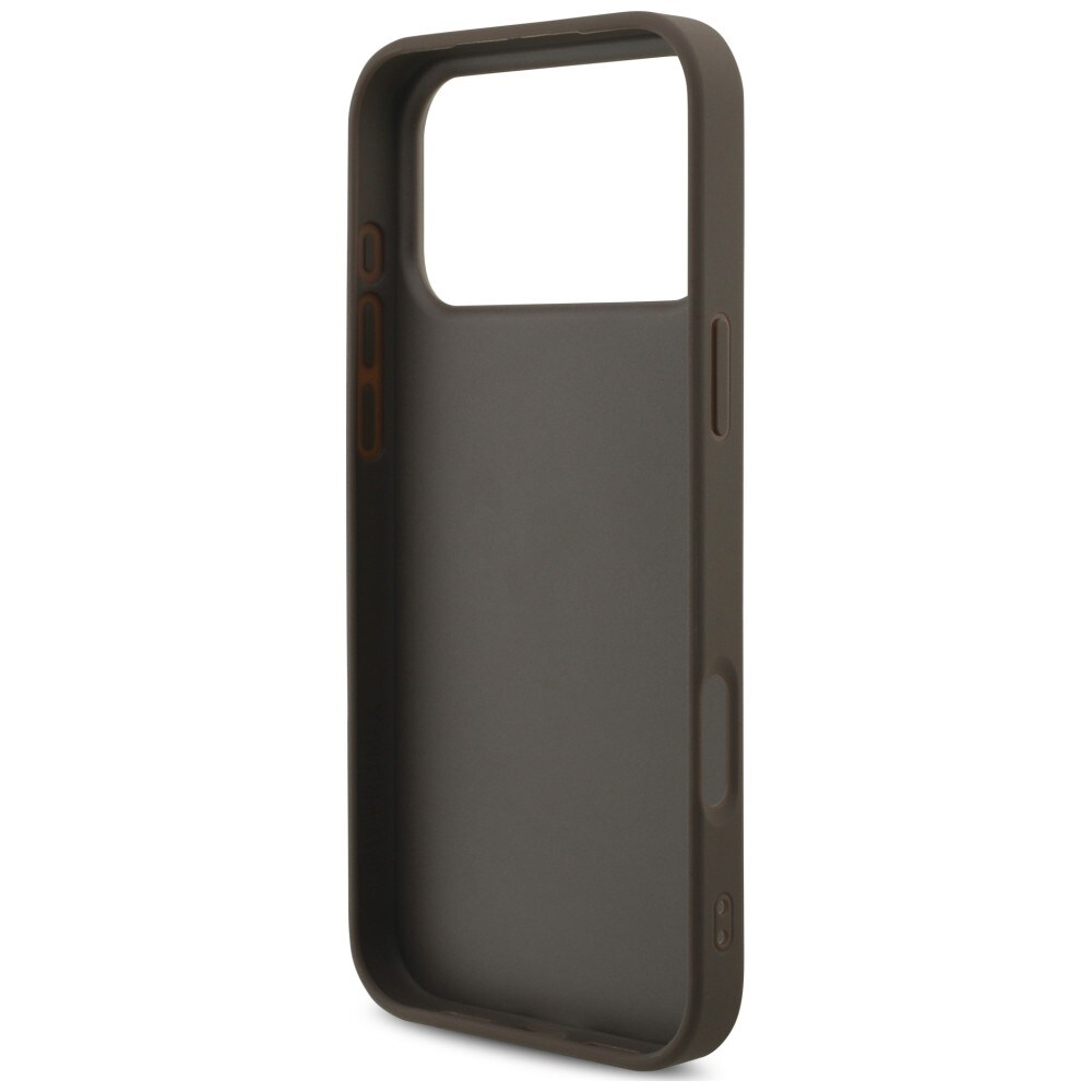 Guess 4G-fodral med stort logo för iPhone 17 Pro / 18 Pro – Brunt