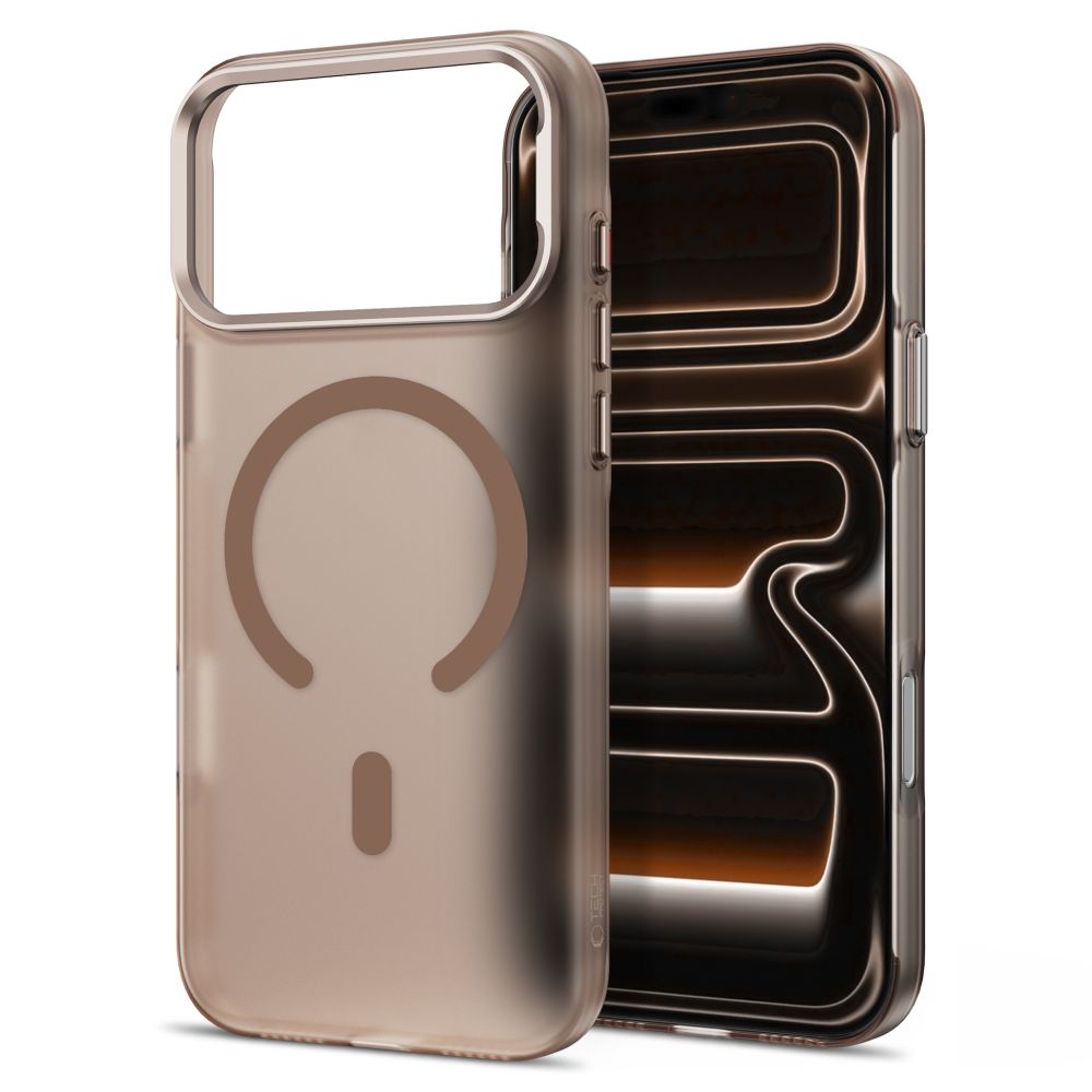Tech-Protect MagZero MagSafe-fodral för iPhone 17 Pro / 18 Pro – mattbrunt