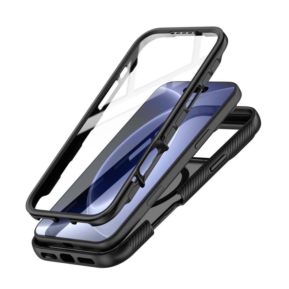 Tech-Protect Defense MagSafe-fodral för iPhone 17 Pro / 18 Pro – matt svart