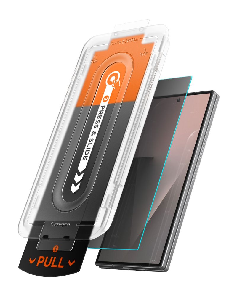Spigen Glas.tR EZ Fit Pro HD Privacy – 2-pack härdat glas för Samsung Galaxy Z Fold 7/8 Ultra